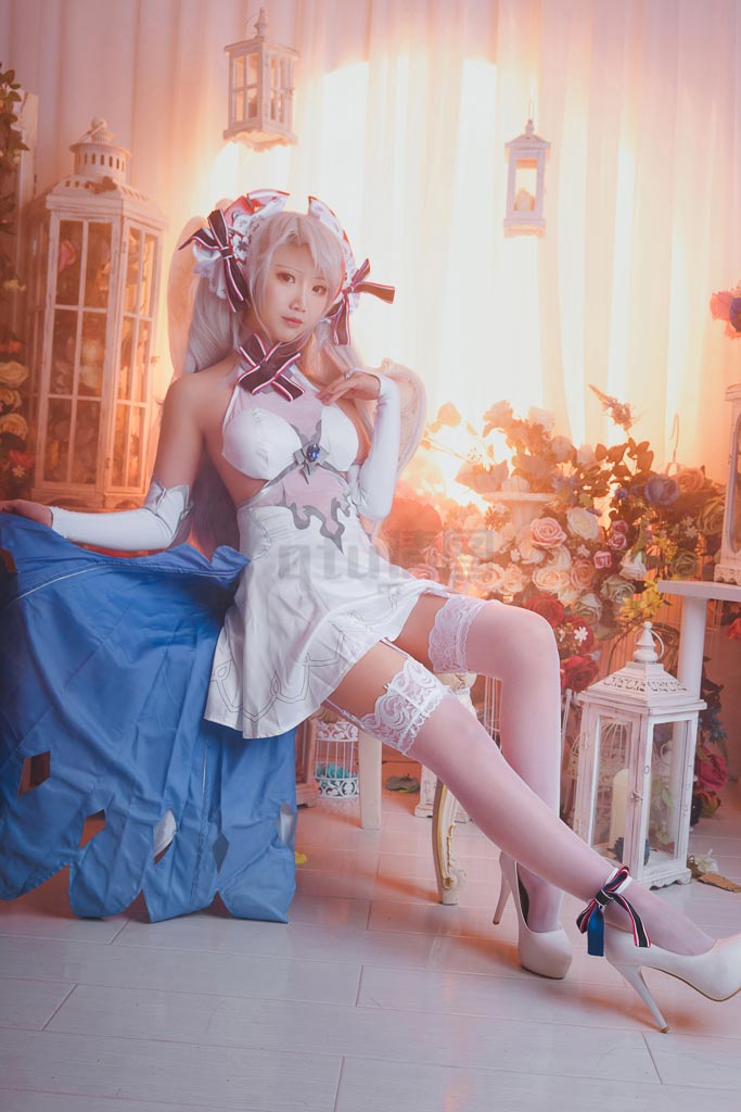 Coser@面饼仙儿 Vol.54 欧根花嫁-倩图社