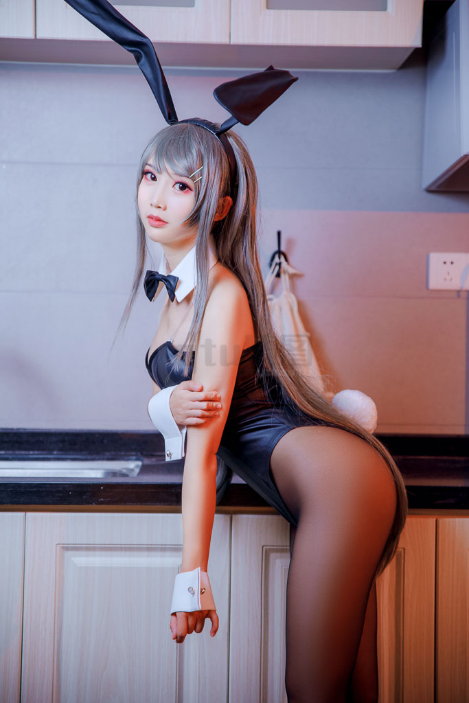 Coser@面饼仙儿 Vol.64 樱岛麻衣兔女郎-倩图社