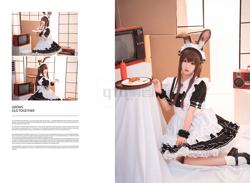 Coser@面饼仙儿 Vol.78 阿米驴女仆-倩图社