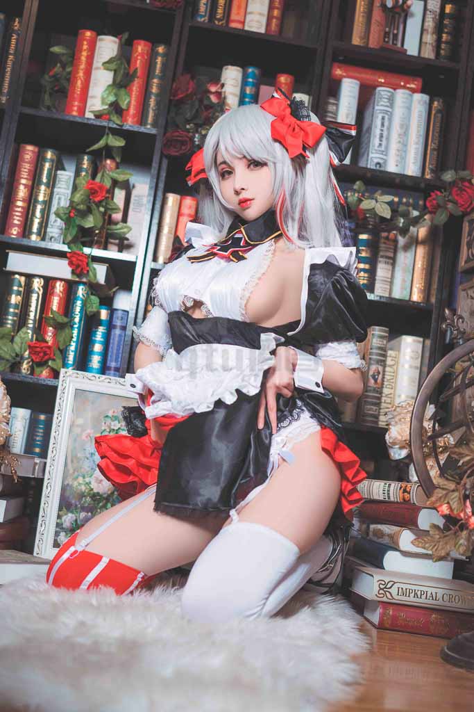 Coser@rioko凉凉子 Vol.34 欧根女仆-倩图社