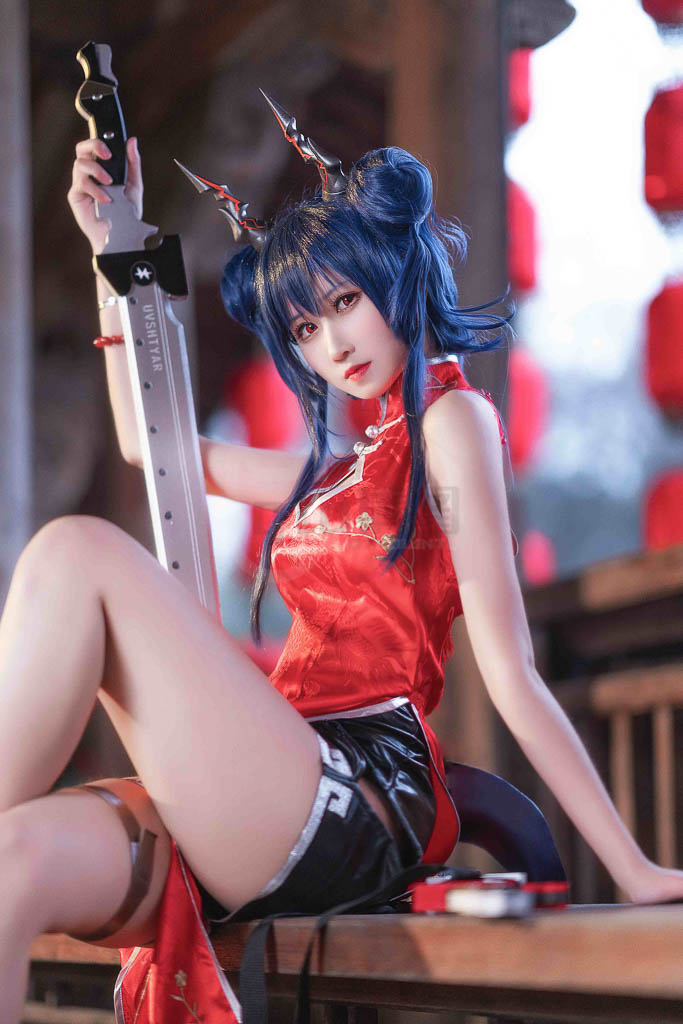 Coser@三度 Vol.7 明日方舟陈旗袍-倩图社