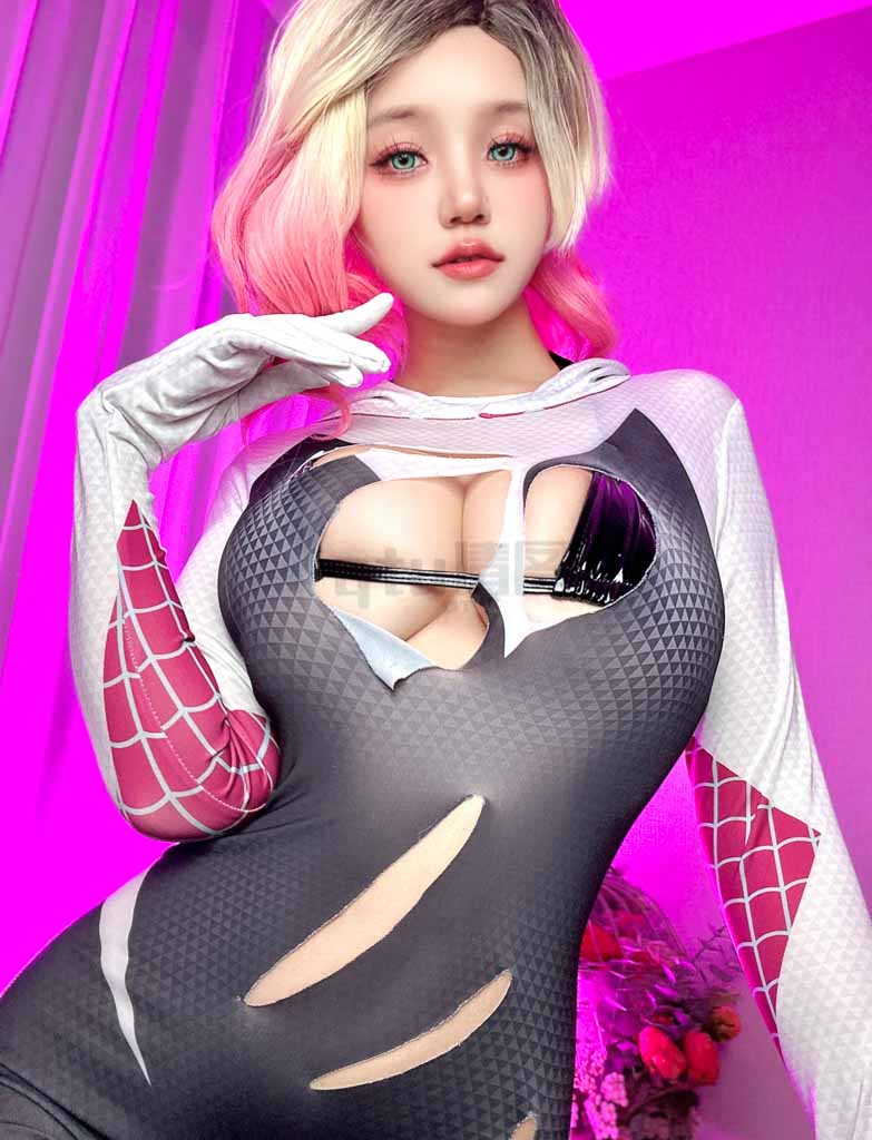 Coser@小仓千代w Vol.117 Spider Gwen 蜘蛛格温-倩图社