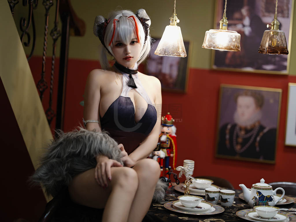 Coser@小仓千代w Vol.19 w旗袍-倩图社