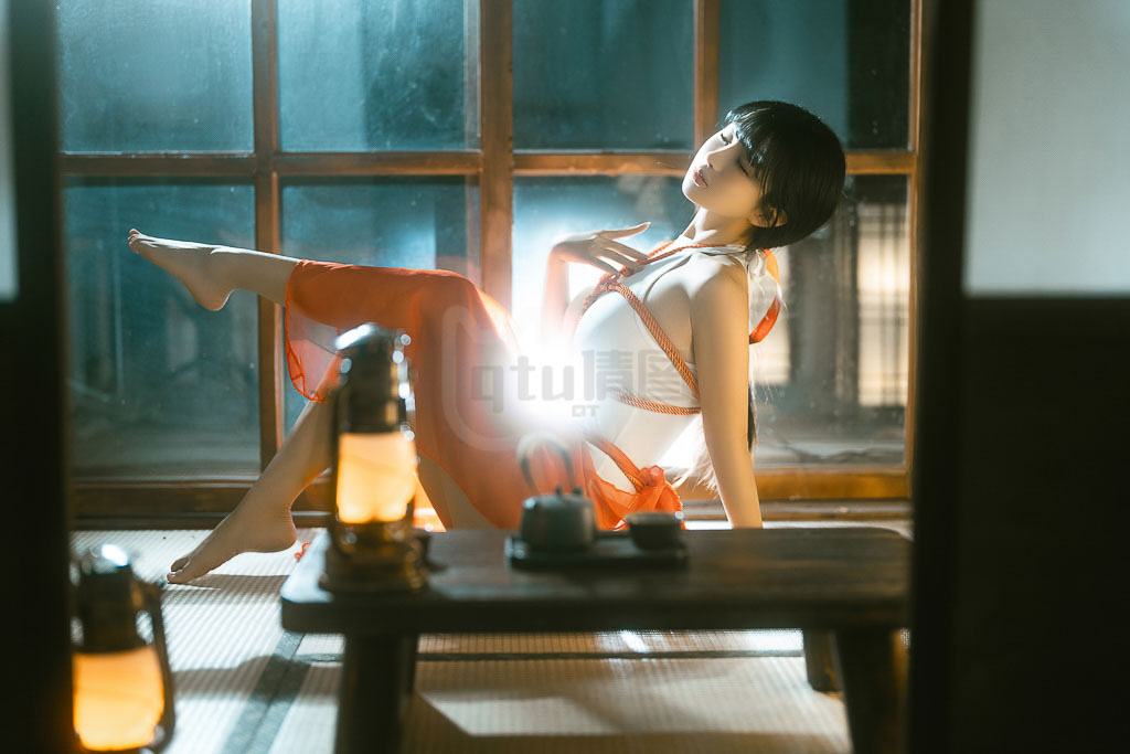 Coser@桜井宁宁 Vol.113 绳艺巫女-倩图社