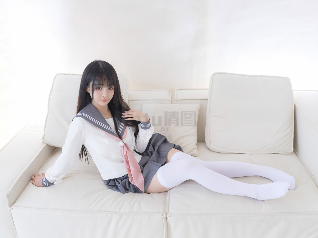 Coser@桜井宁宁 Vol.85 白丝jk-倩图社