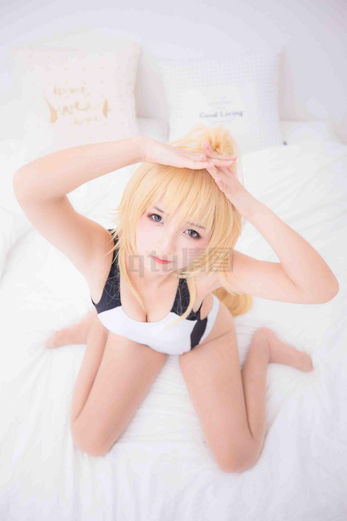 Coser@神楽坂真冬 Vol.7 贞德泳装 (Fate Grand Order)-倩图社